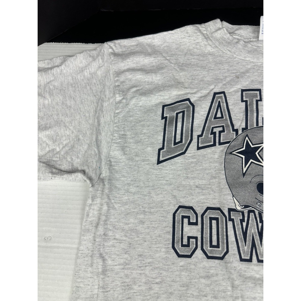 VTG‎ 1993 Logo 7 Dallas Cowboys T-Shirt Sz XL Gray - Picture 5 of 7